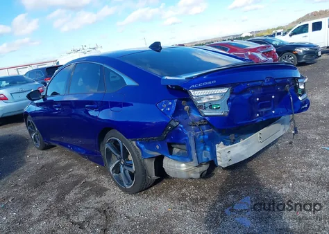 2021 Honda Accord Sport from USA, damaged, VIN 1HGCV1F32MA049742